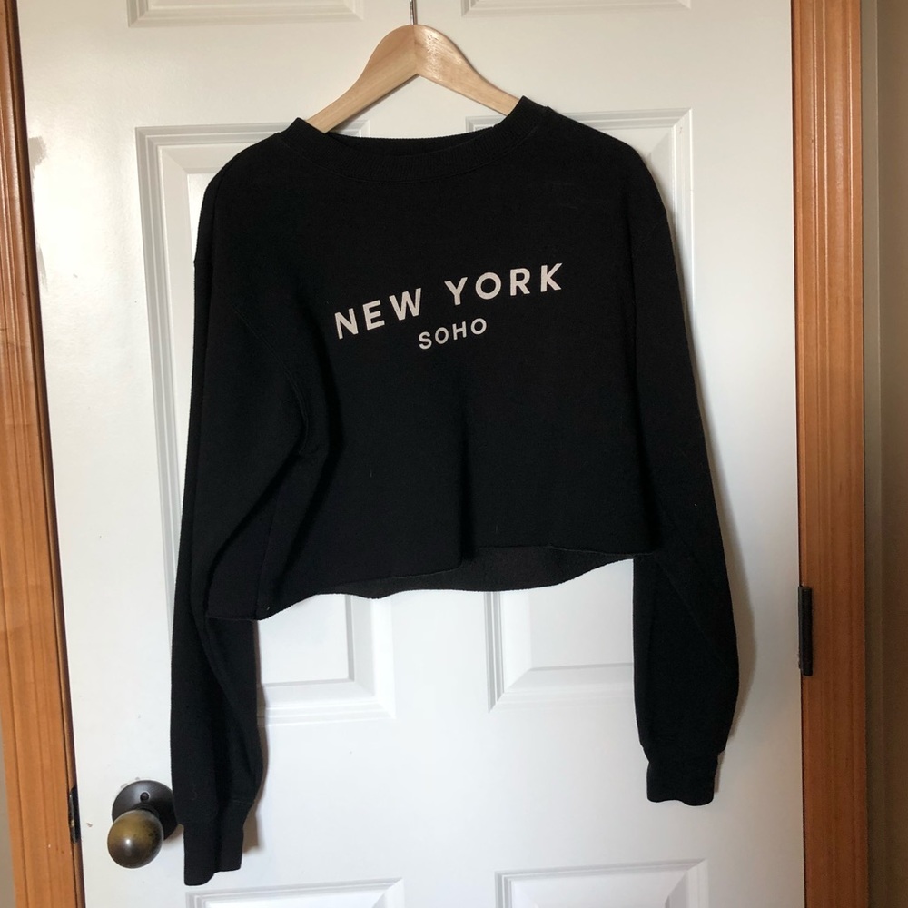 Brandy Melville Crop Sweatshirt